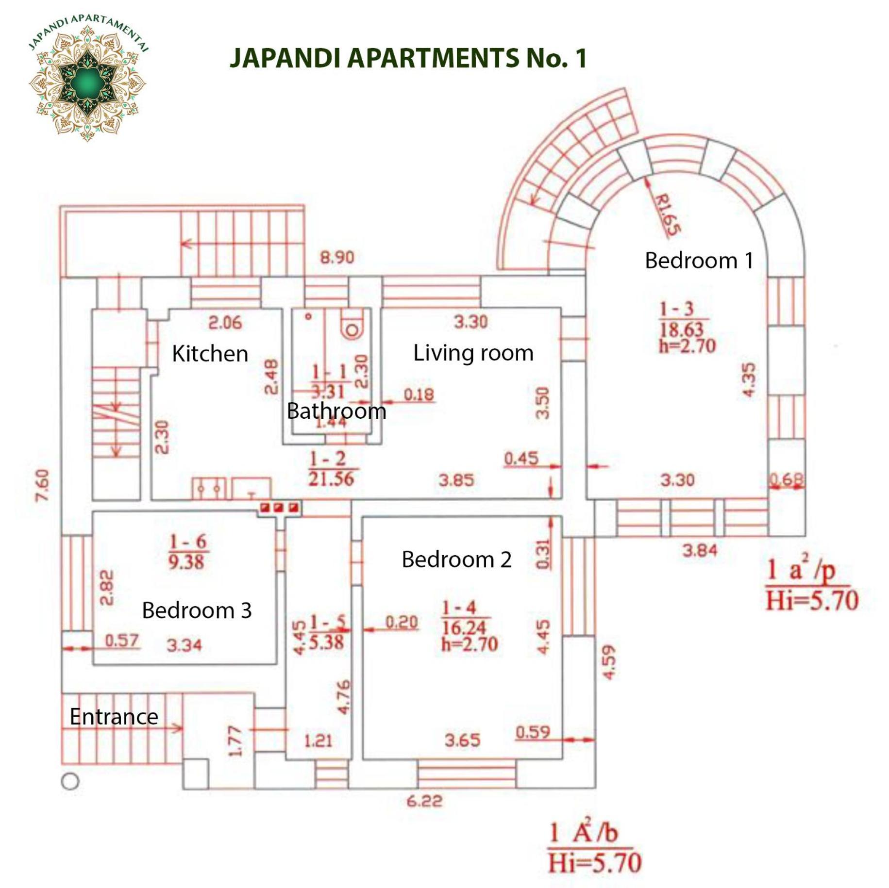 Japandi Apartamentai Kowno Zewnętrze zdjęcie